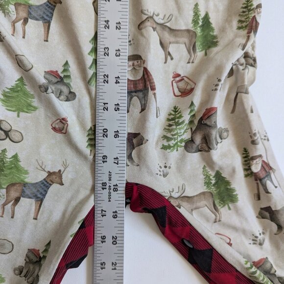 Grow With Me Style Toddler Boy Romper Playsuit Age 1-3 Years Lumber Jack Print - Picture 5 of 10